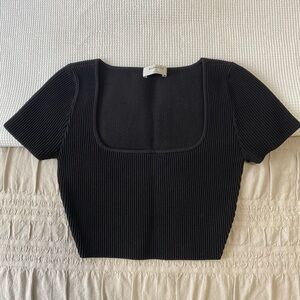 Aritzia Sculpt Knit Top